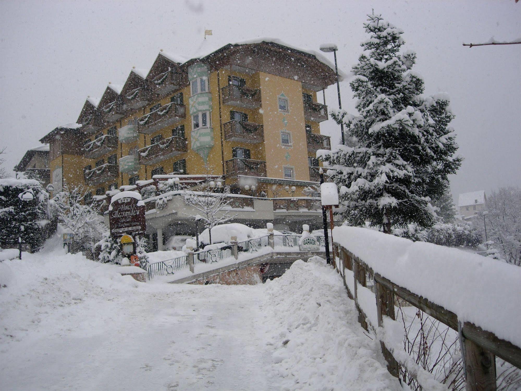 Alexander Hotel Alpine Wellness Dolomites Мольвено Екстер'єр фото